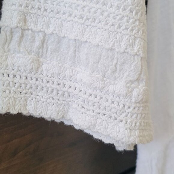 NEW with TAGS: Peasant Blouse Summer Cover Up - Picture 2 of 15